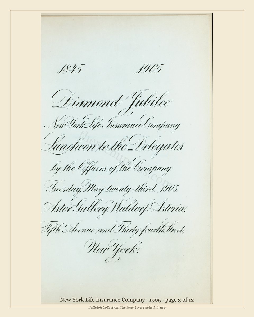 Vintage menu — page 3 of 12