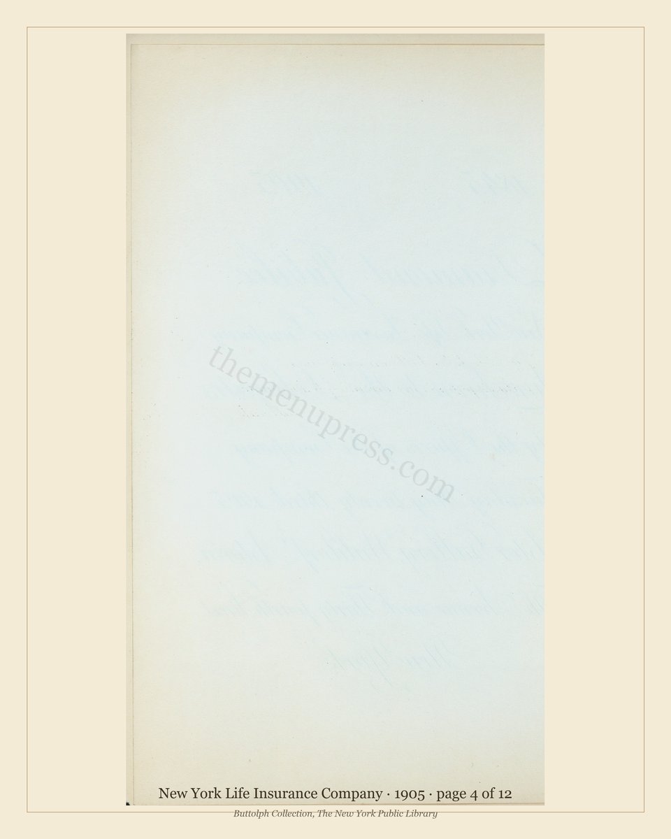 Vintage menu — page 4 of 12
