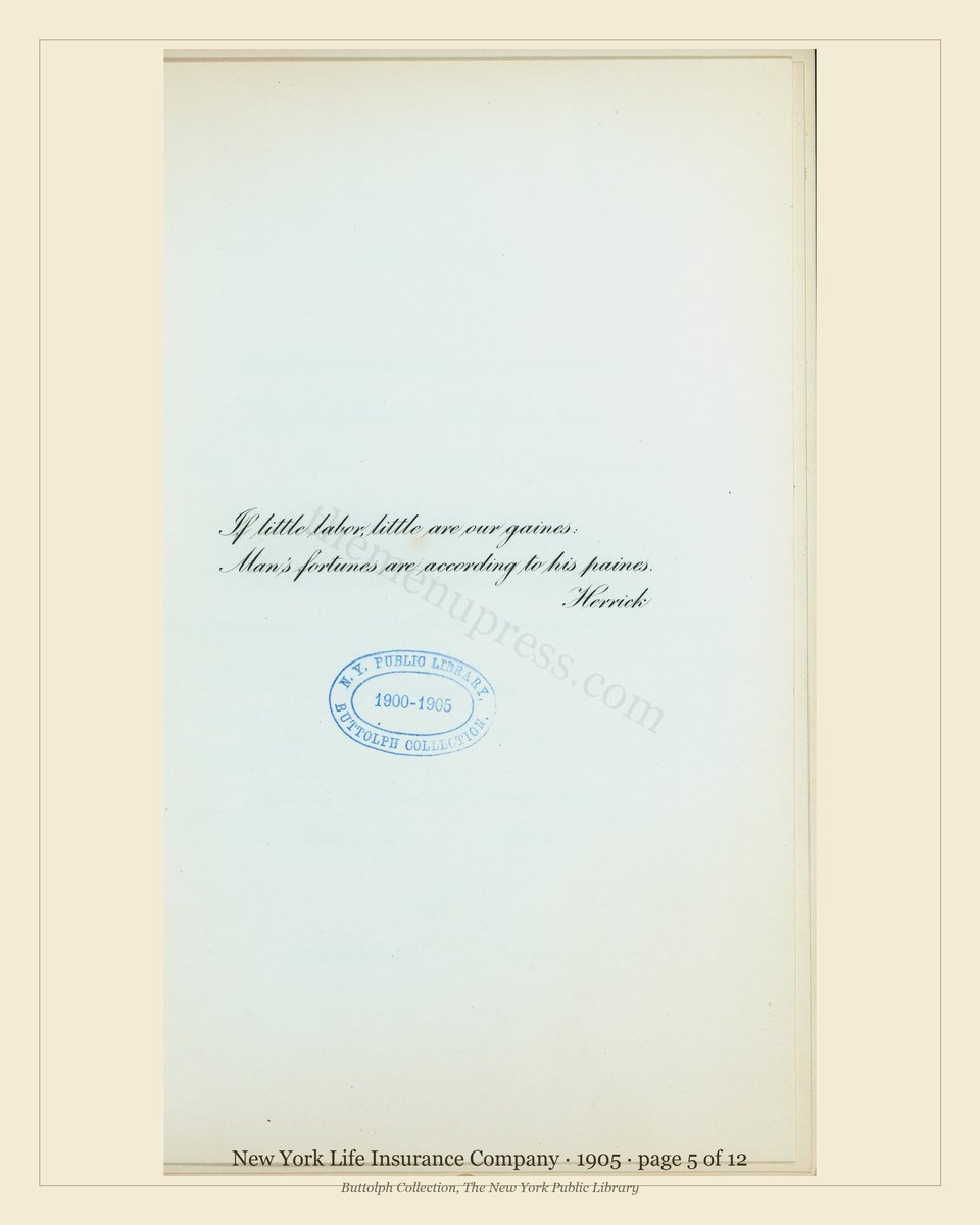Vintage menu — page 5 of 12