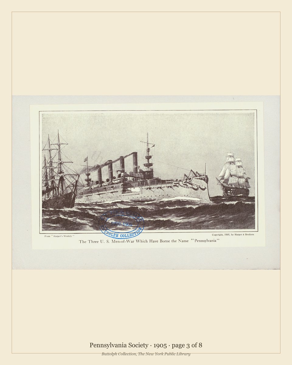 Vintage menu — page 3 of 8