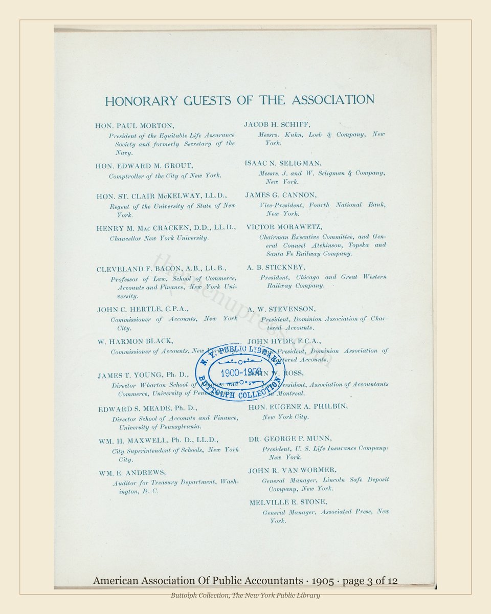 Vintage menu — page 3 of 12