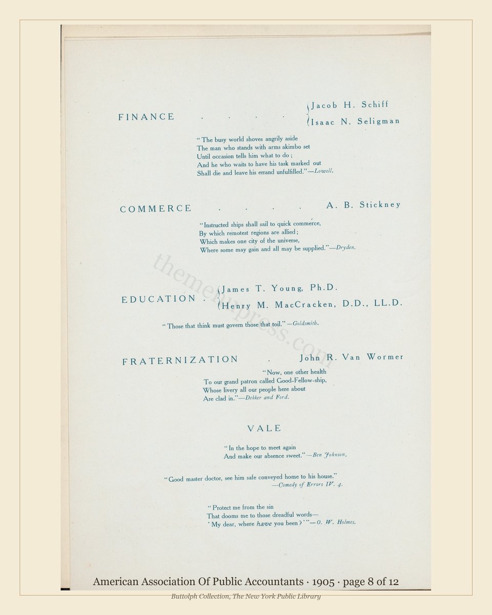 Vintage menu — page 8 of 12