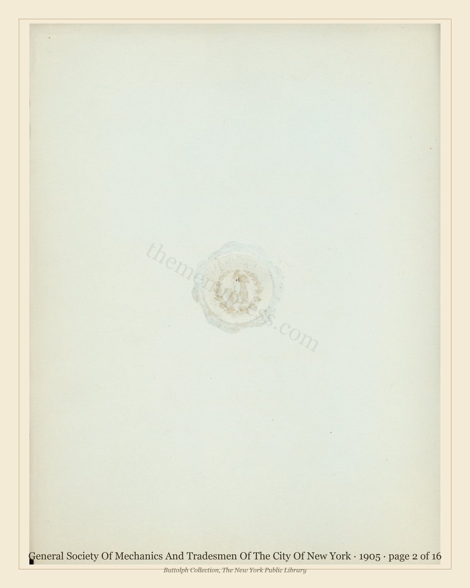 Vintage menu — page 2 of 16