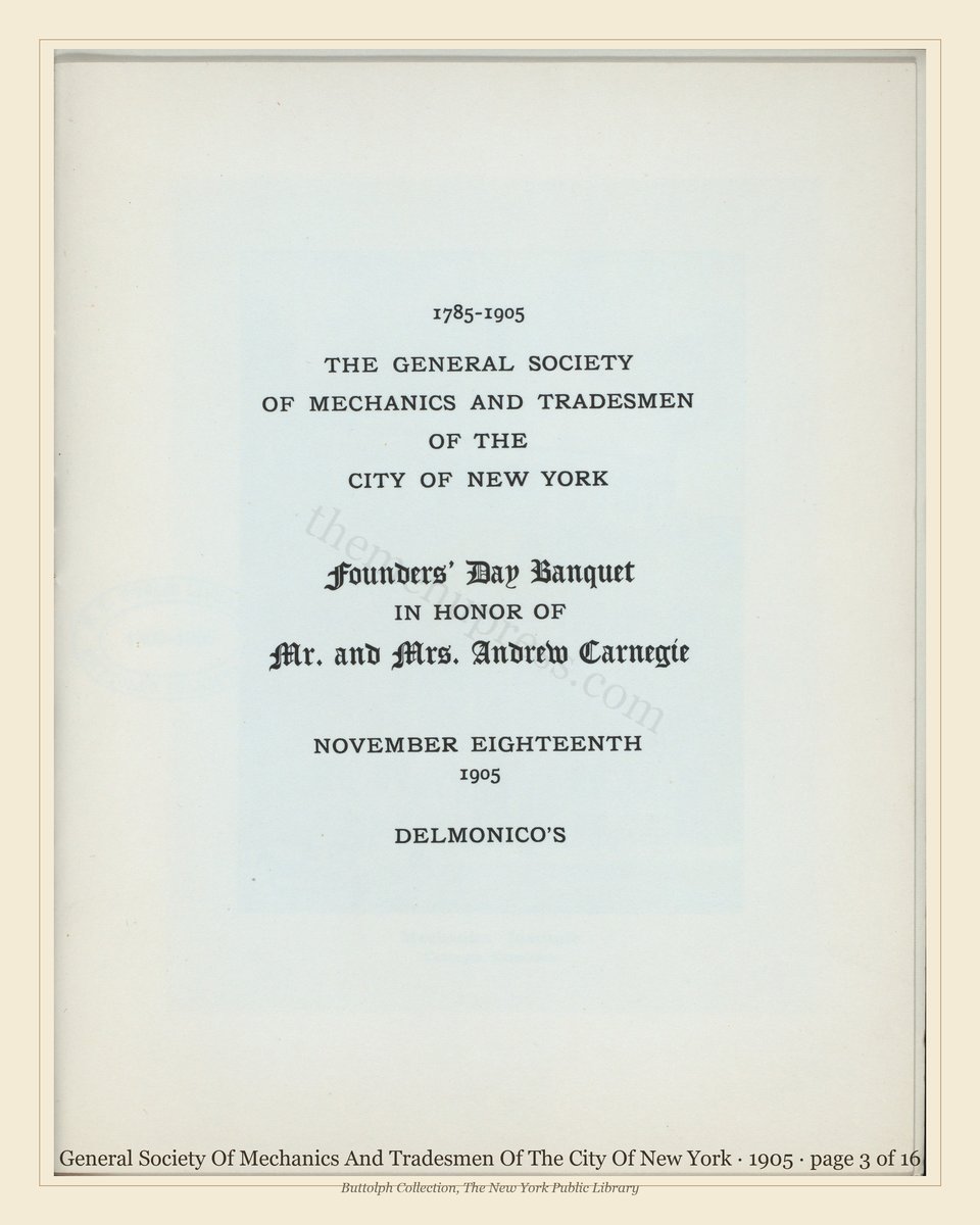 Vintage menu — page 3 of 16