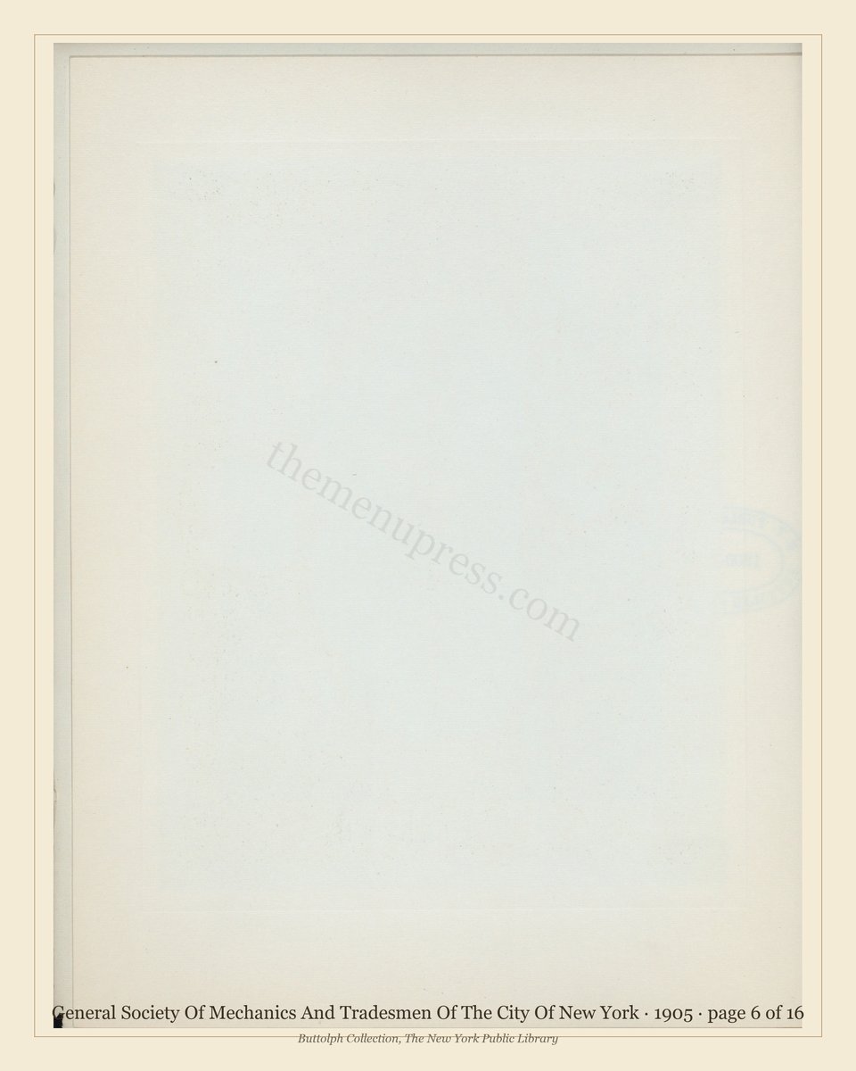 Vintage menu — page 6 of 16