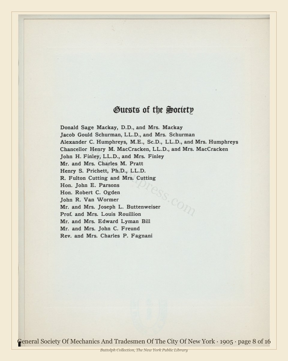 Vintage menu — page 8 of 16