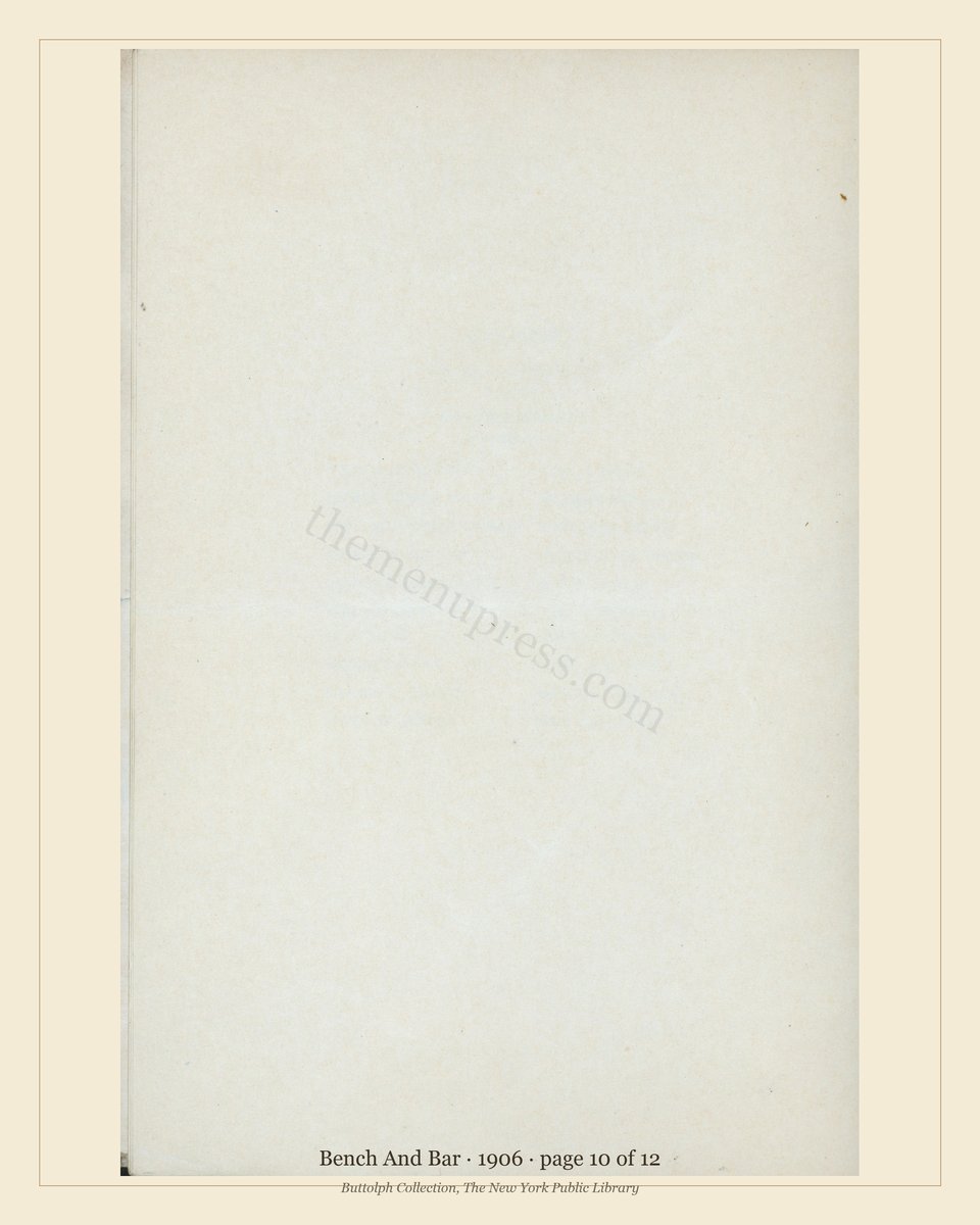 Vintage menu — page 10 of 12