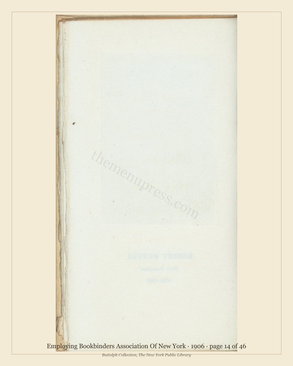 Vintage menu — page 14 of 46