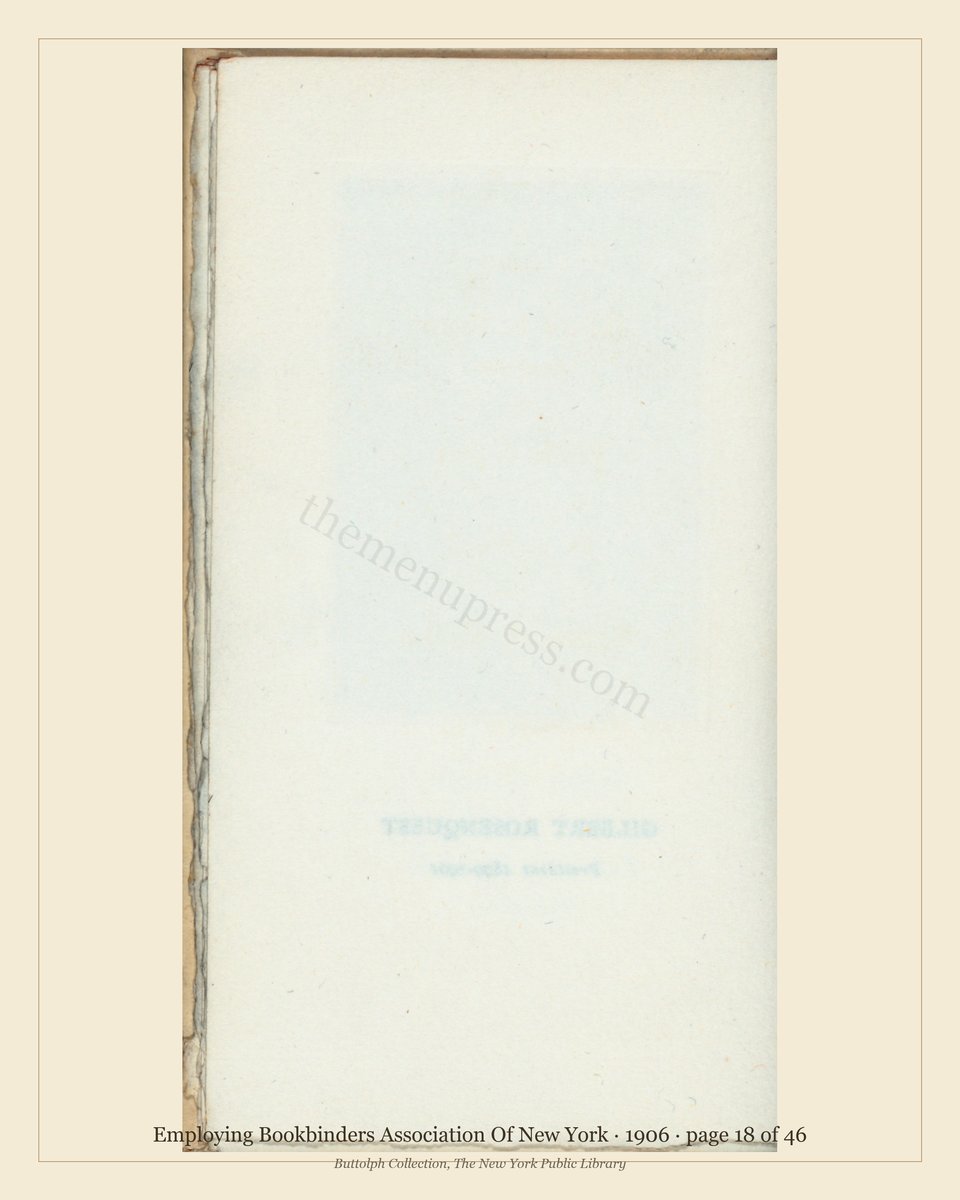 Vintage menu — page 18 of 46