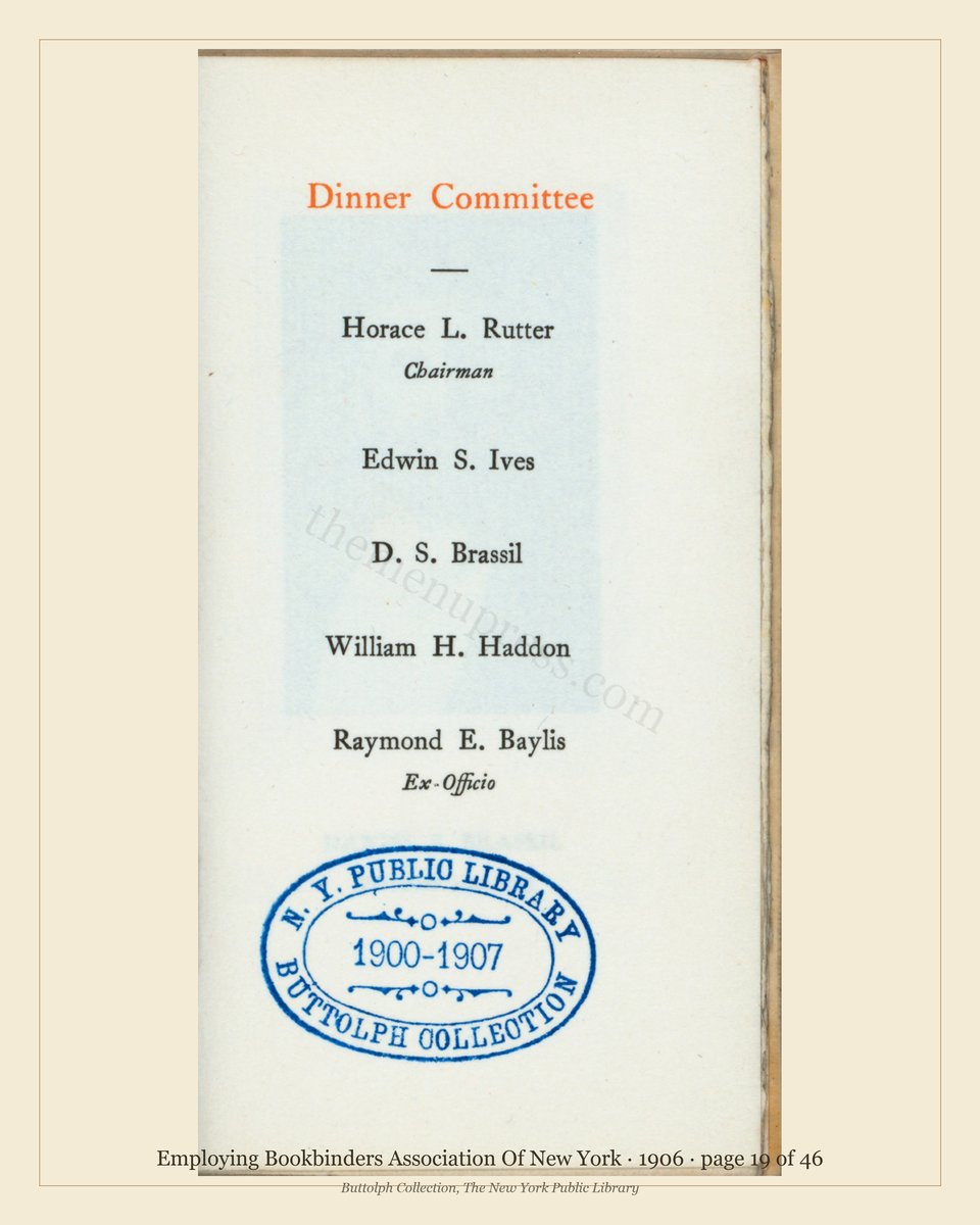 Vintage menu — page 19 of 46