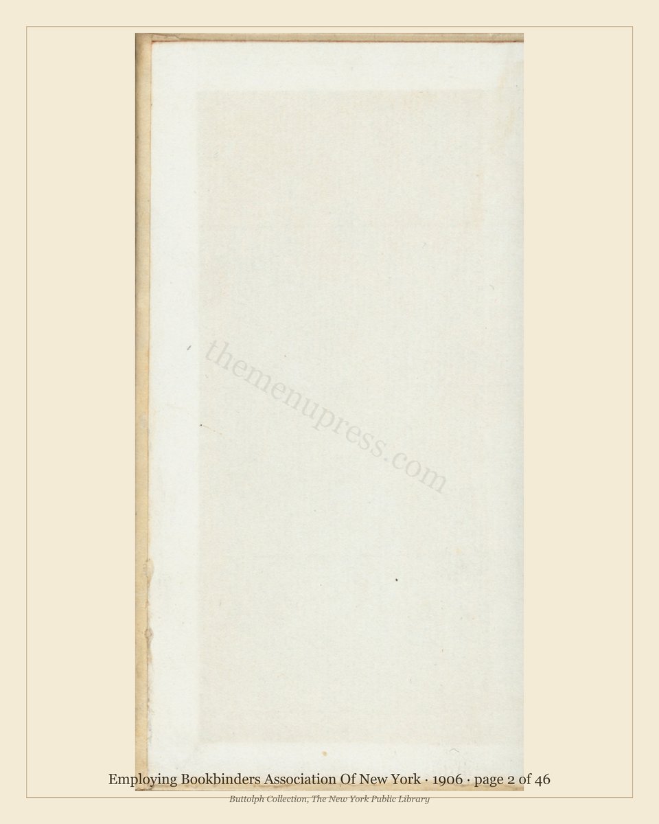 Vintage menu — page 2 of 46