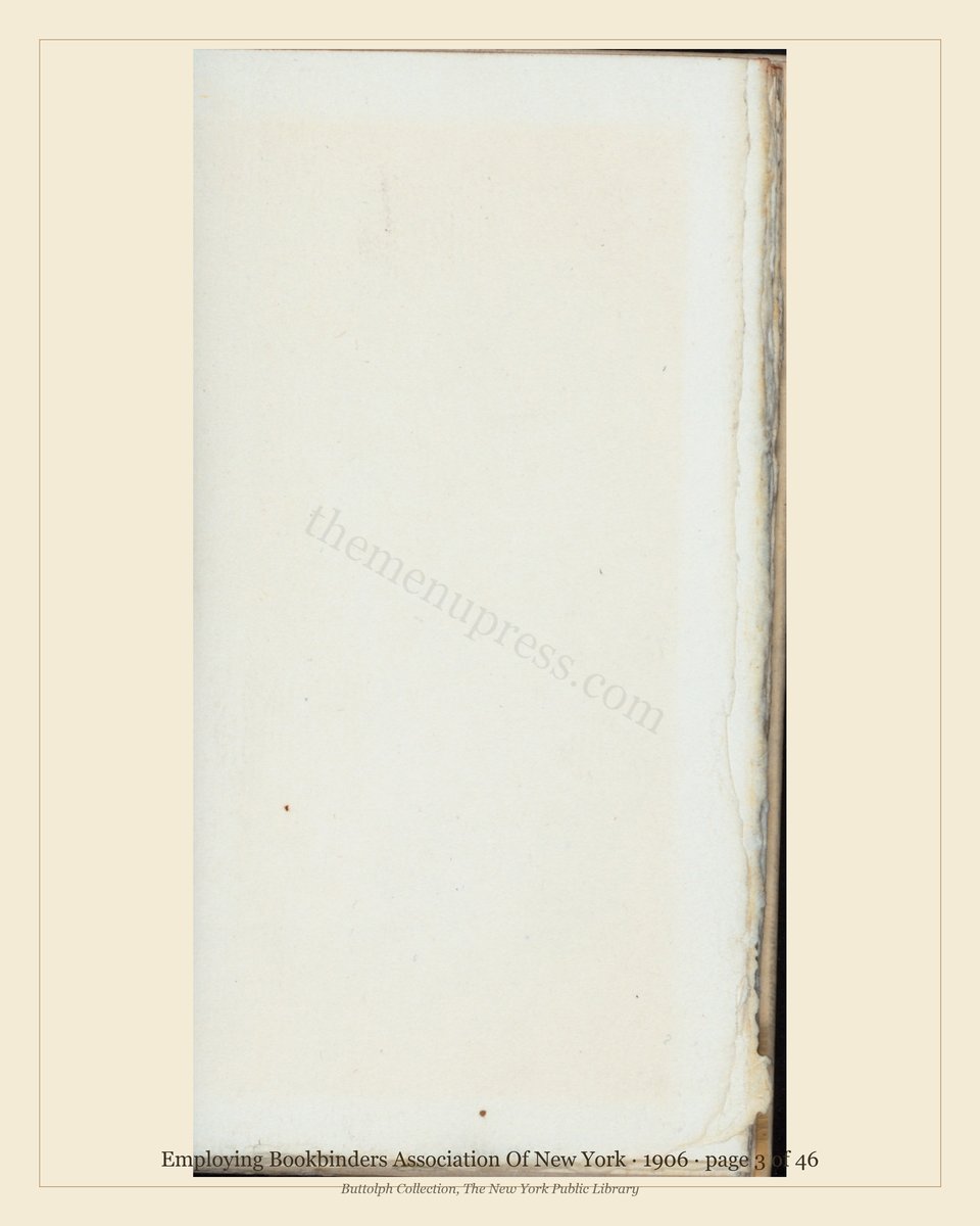 Vintage menu — page 3 of 46