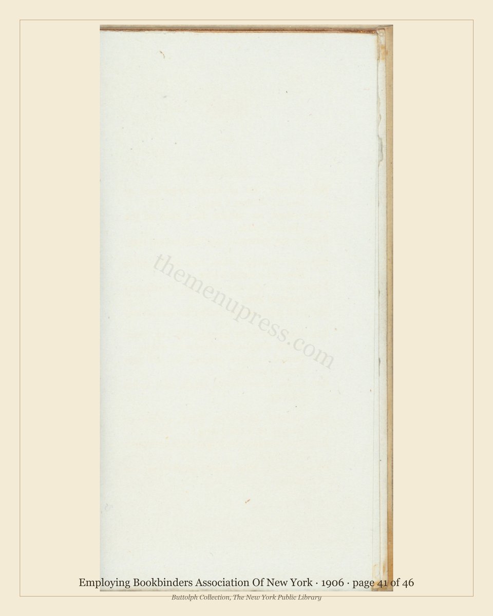Vintage menu — page 41 of 46