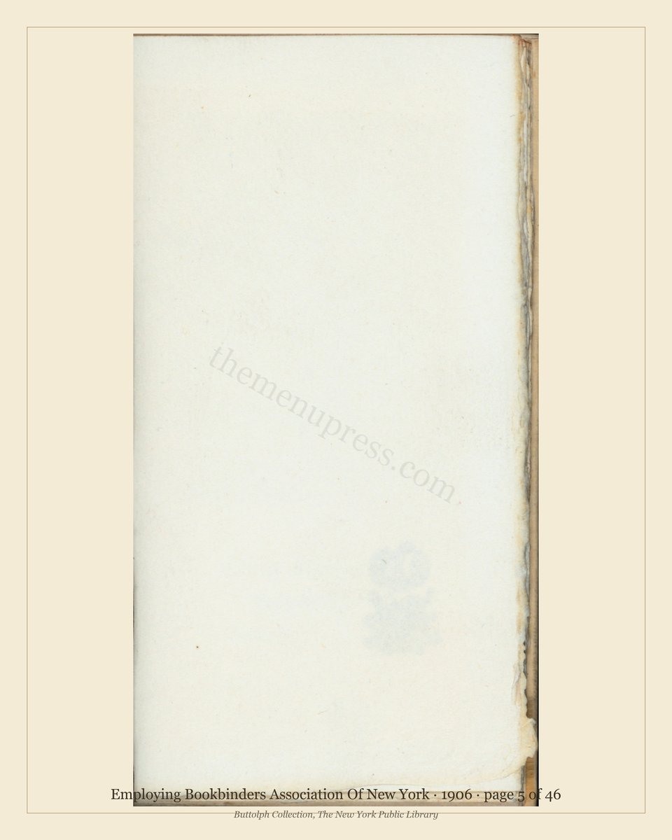 Vintage menu — page 5 of 46