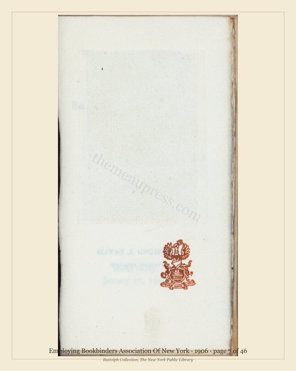 Vintage menu — page 7 of 46