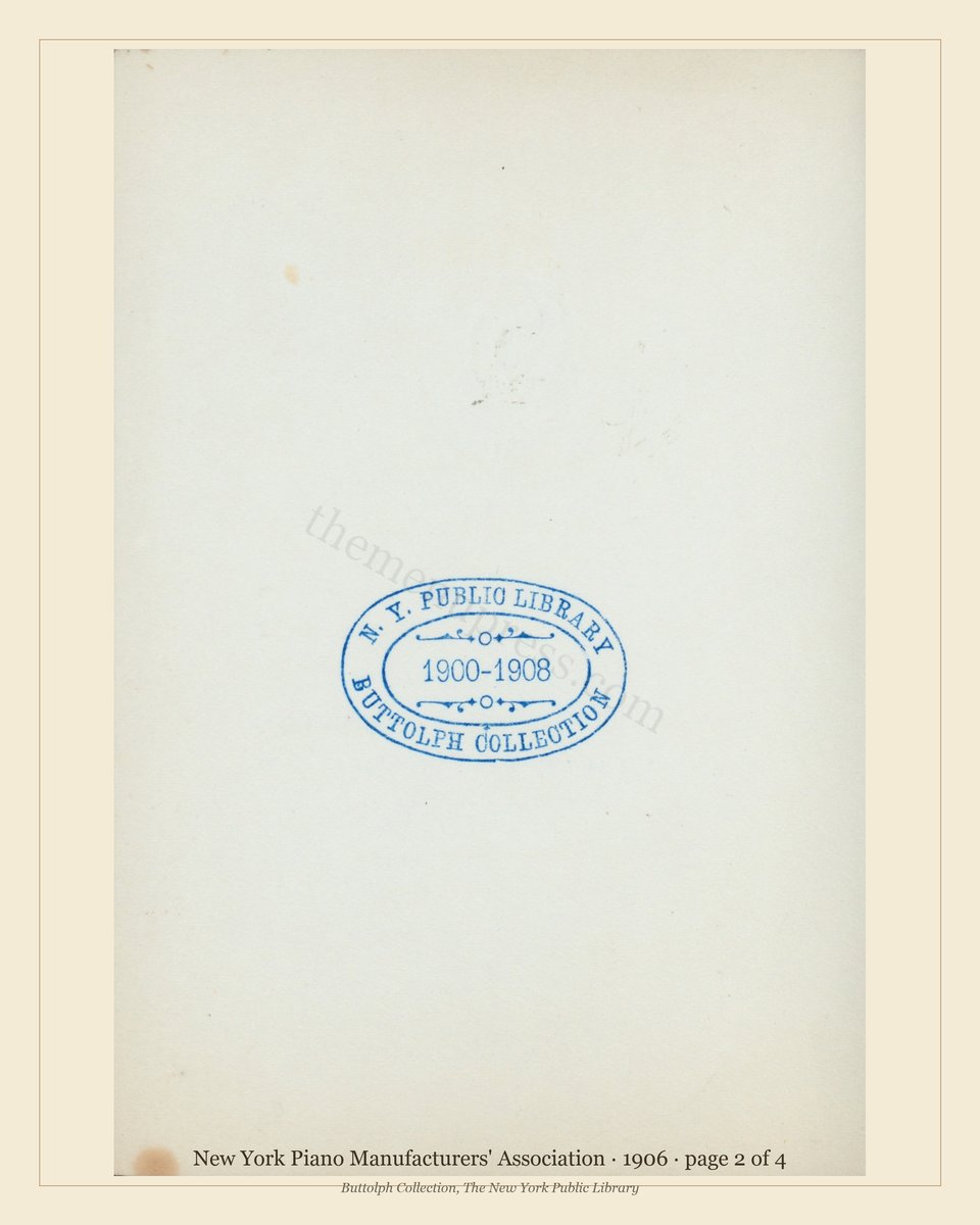 Vintage menu — page 2 of 4