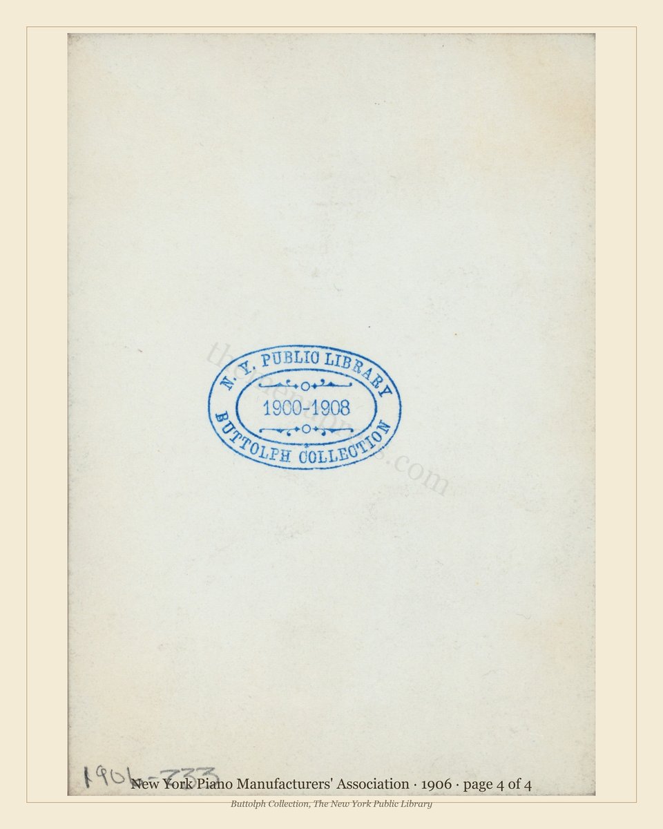 Vintage menu — page 4 of 4