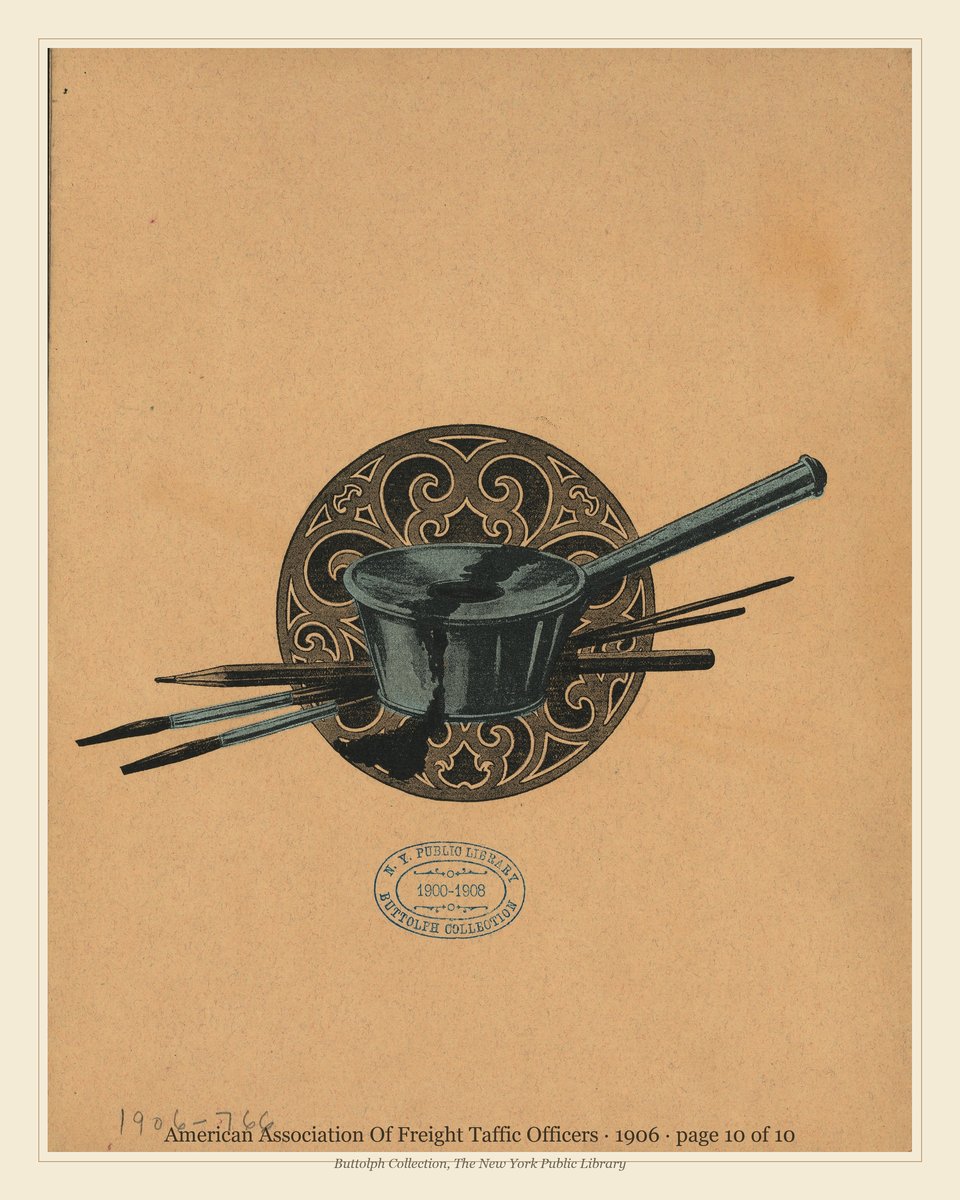 Vintage menu — page 10 of 10
