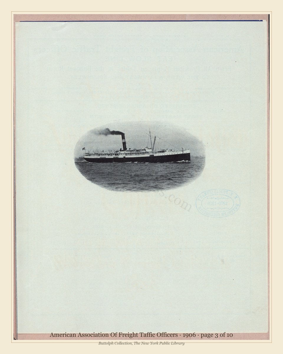 Vintage menu — page 3 of 10
