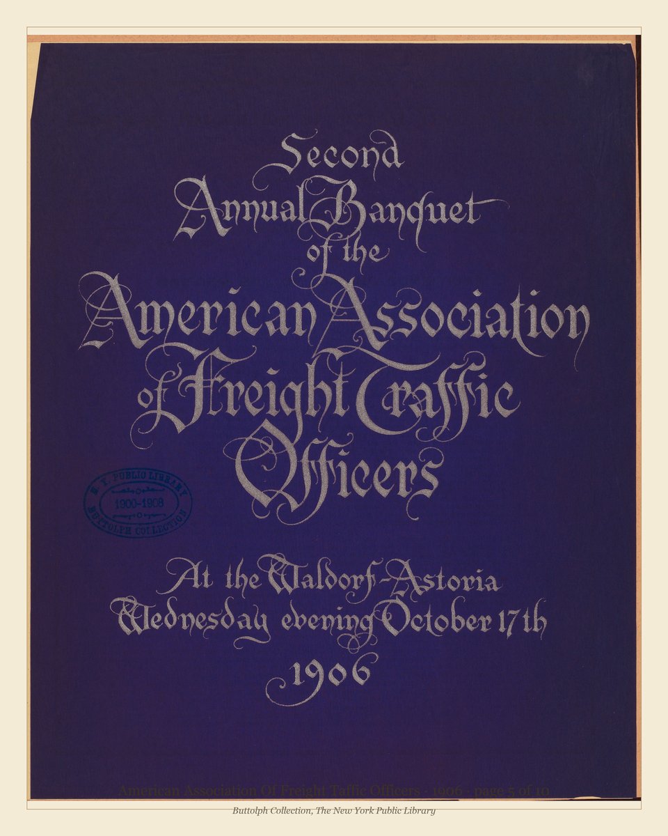 Vintage menu — page 5 of 10