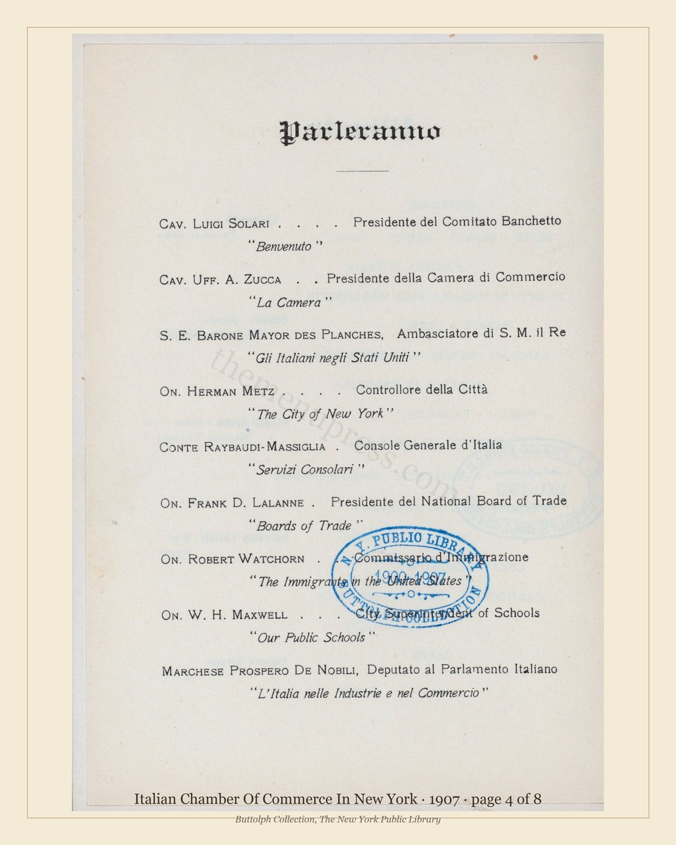 Vintage menu — page 4 of 8