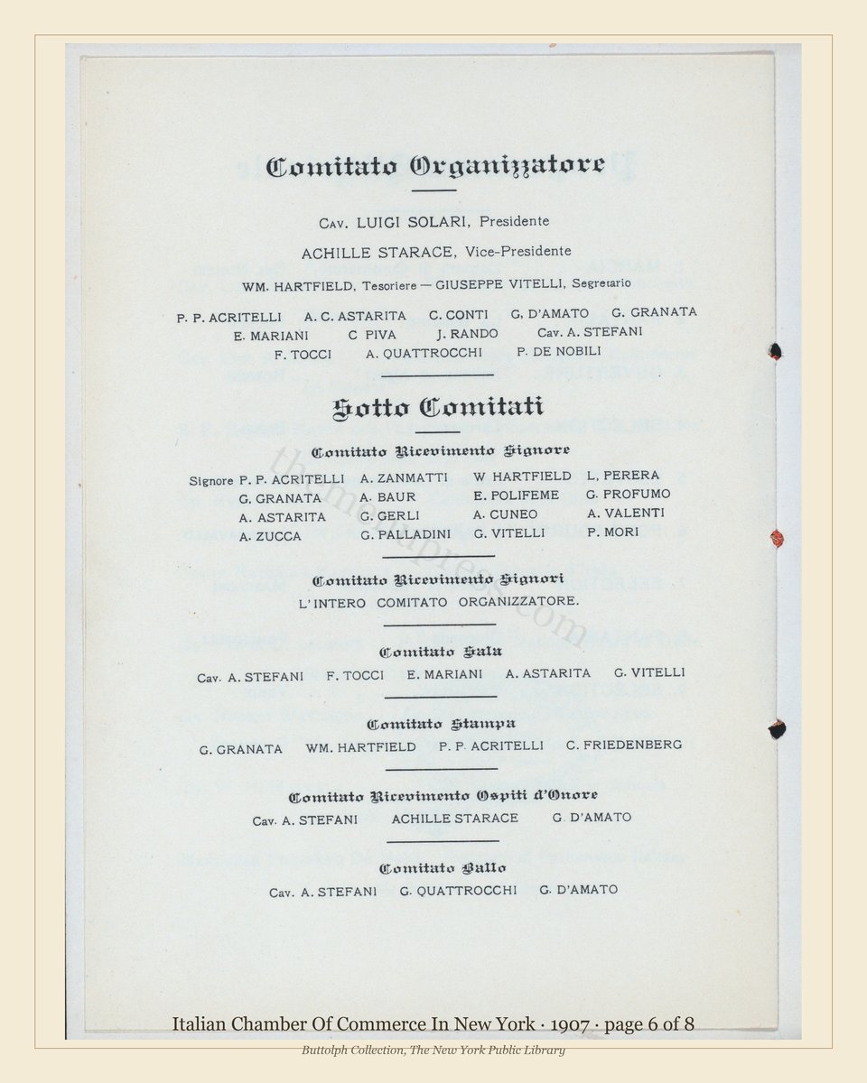 Vintage menu — page 6 of 8