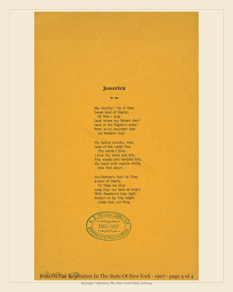 Vintage menu — page 4 of 4