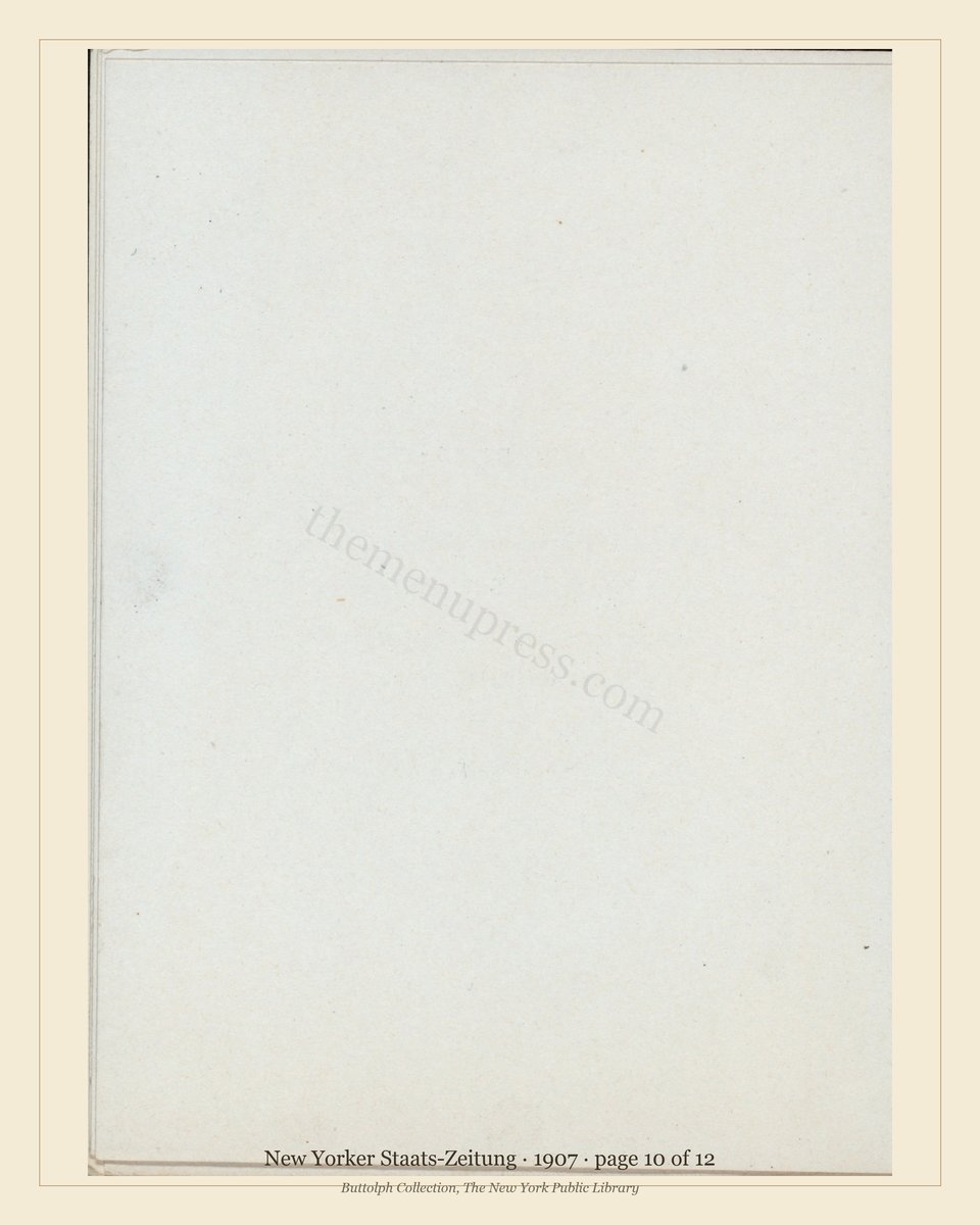 Vintage menu — page 10 of 12