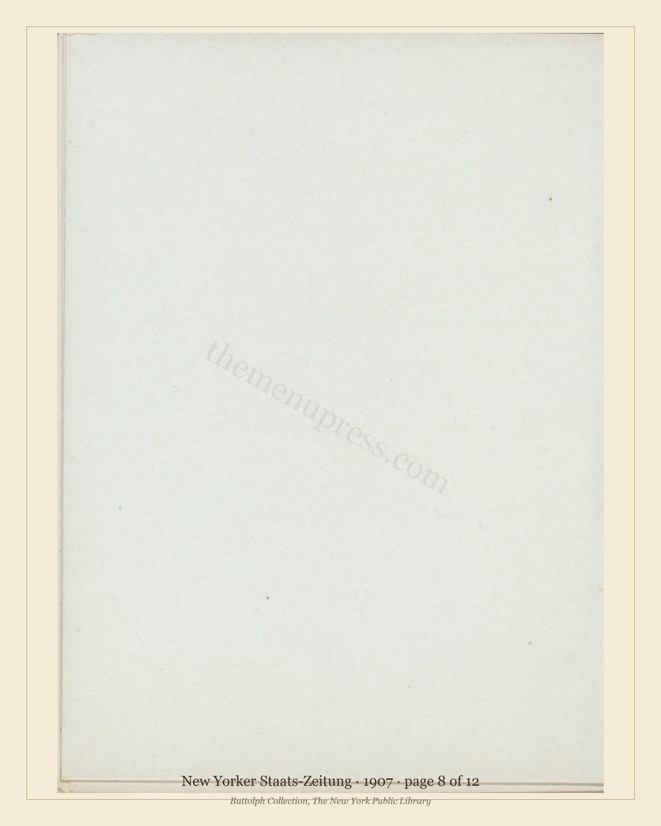 Vintage menu — page 8 of 12