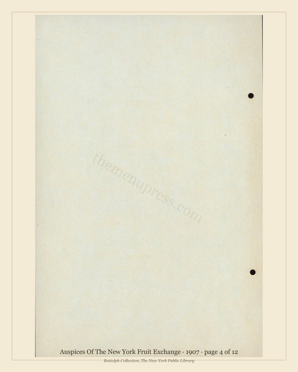 Vintage menu — page 4 of 12