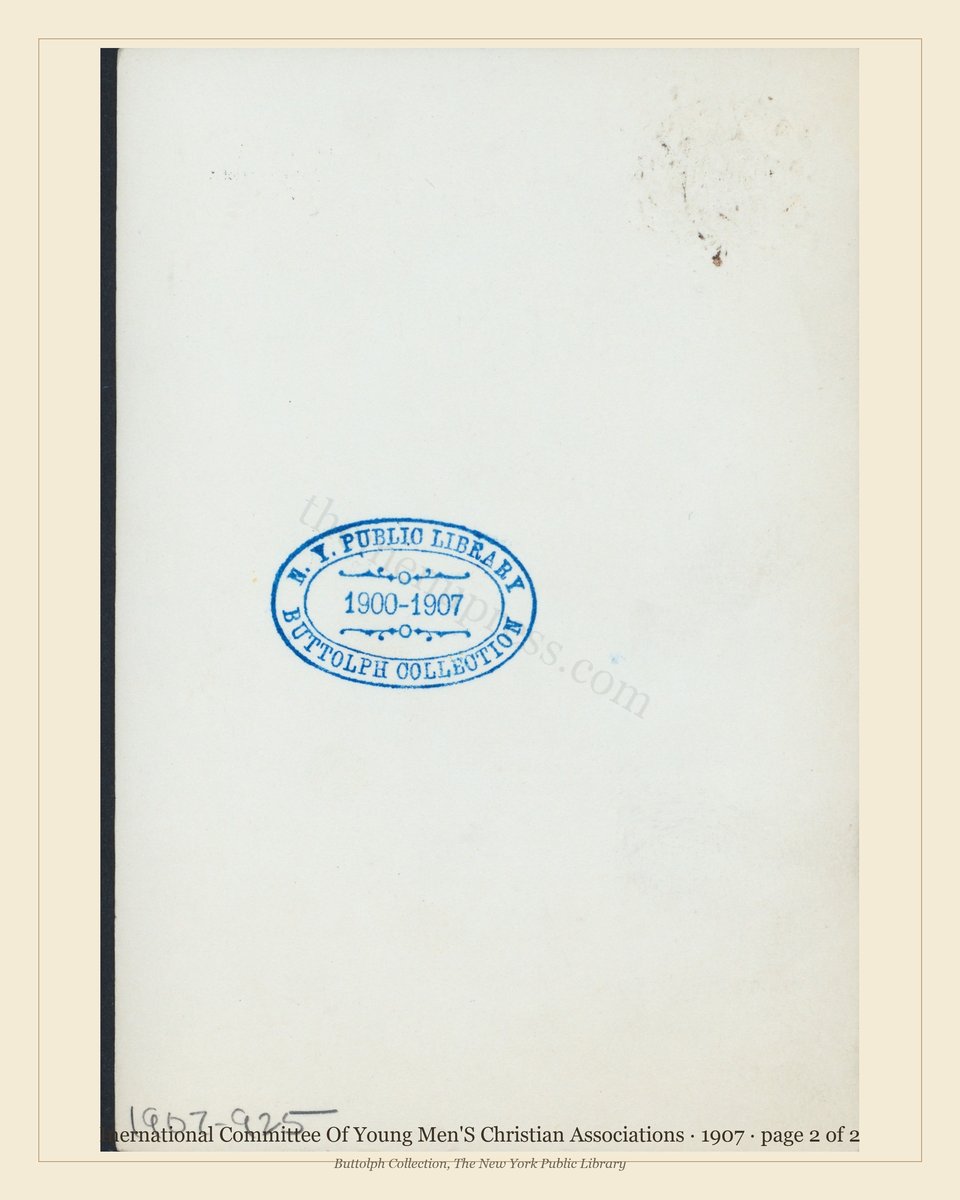 Vintage menu — page 2 of 2