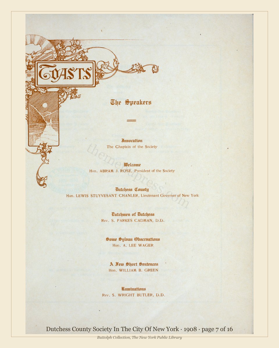 Vintage menu — page 7 of 16
