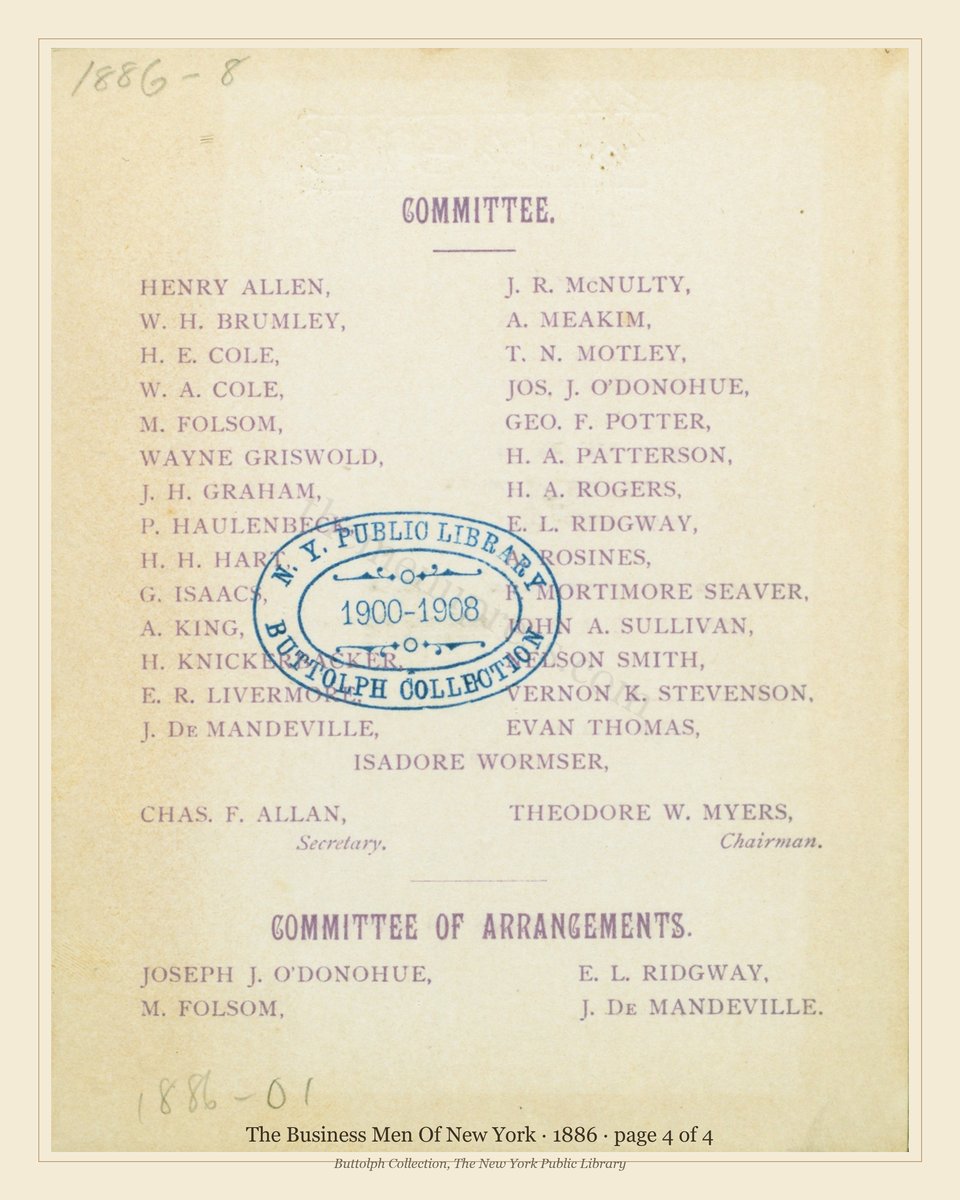 Vintage menu — page 4 of 4