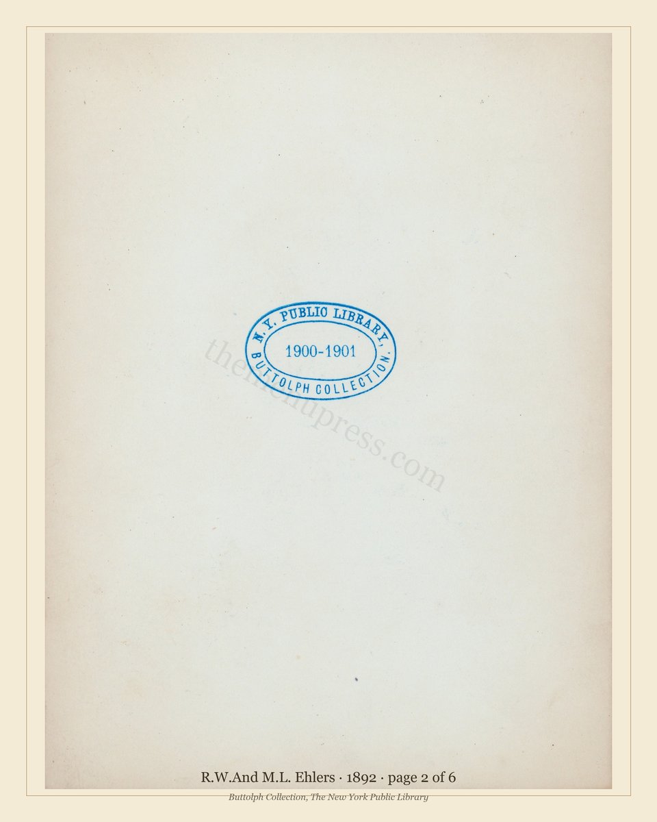 Vintage menu — page 2 of 6