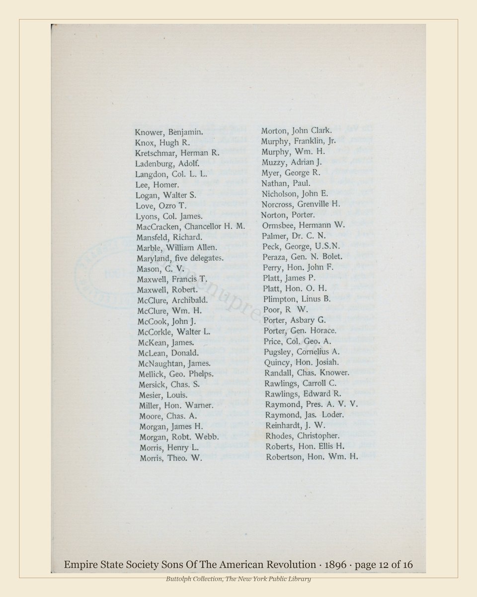 Vintage menu — page 12 of 16