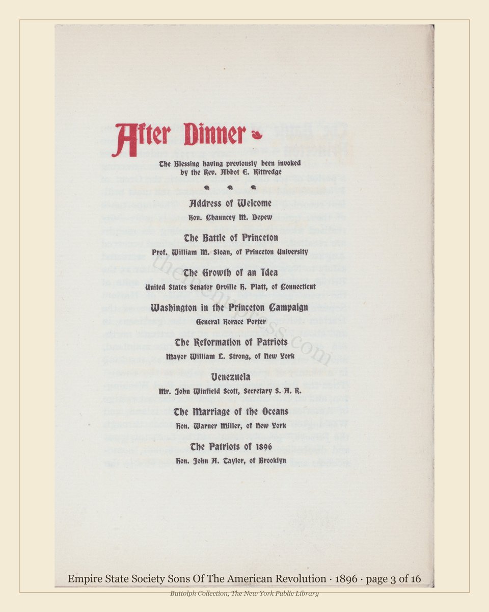 Vintage menu — page 3 of 16