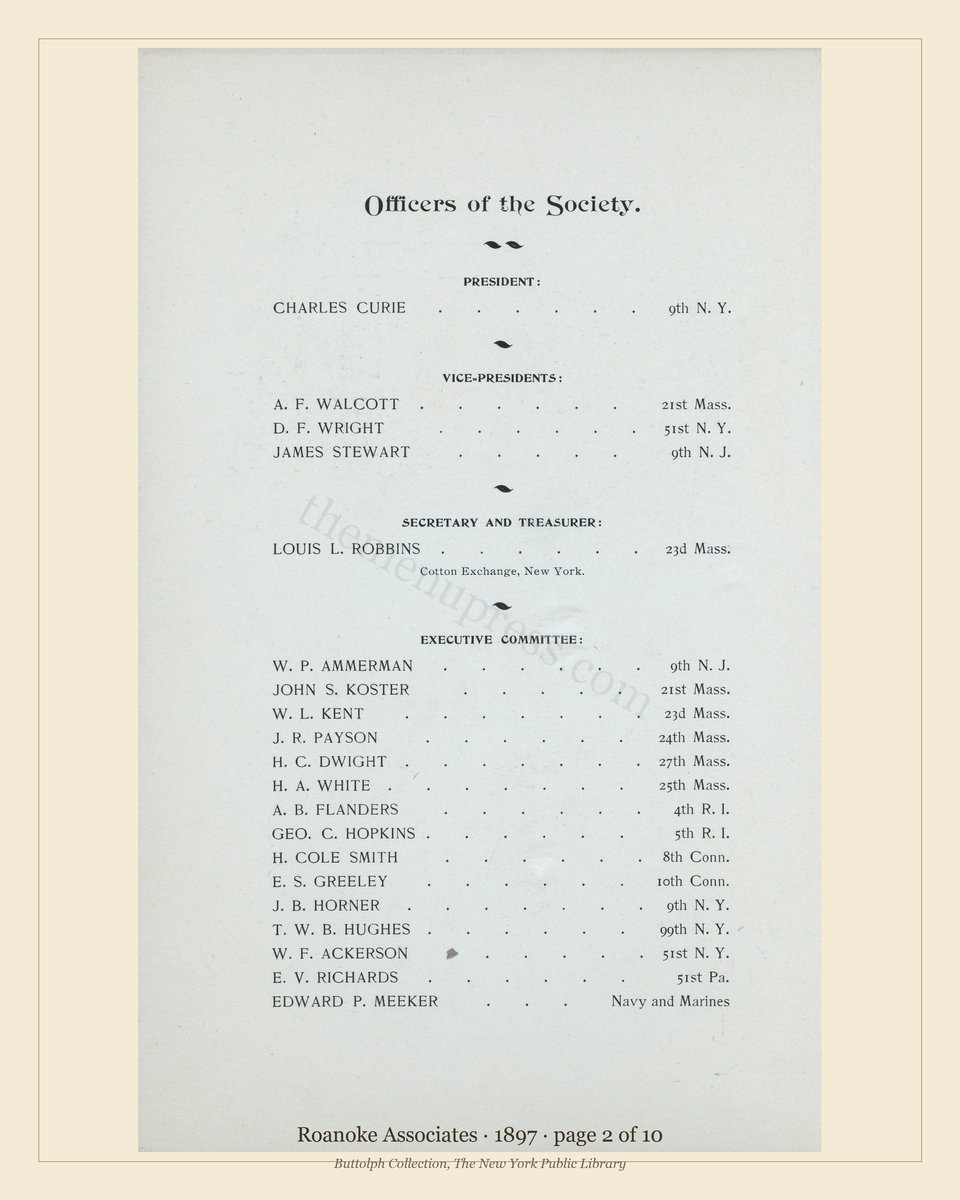Vintage menu — page 2 of 10