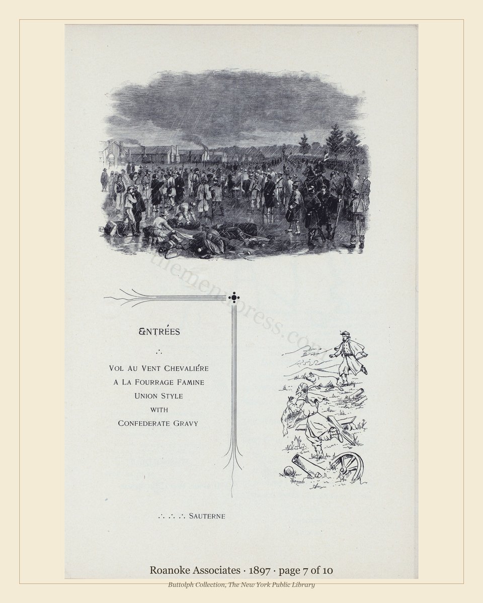 Vintage menu — page 7 of 10