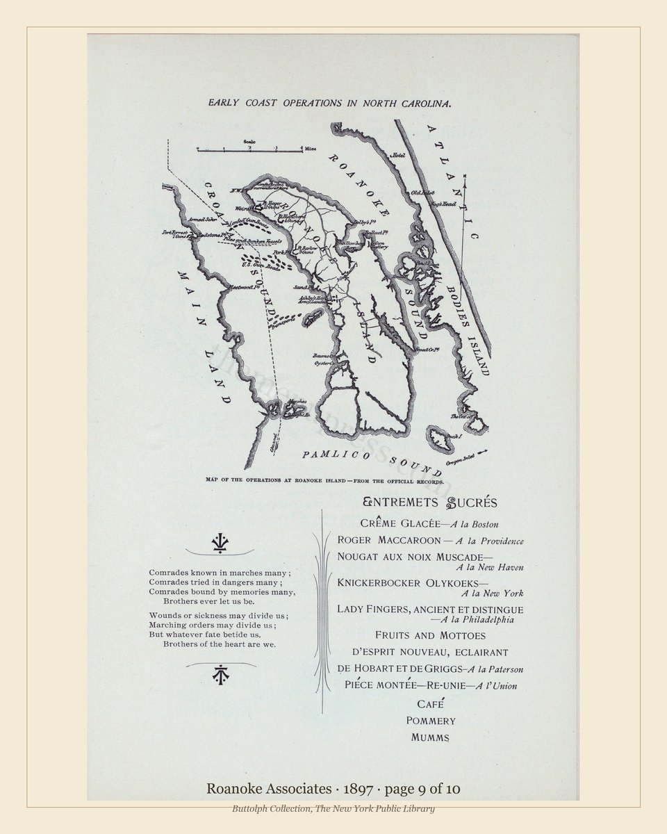 Vintage menu — page 9 of 10