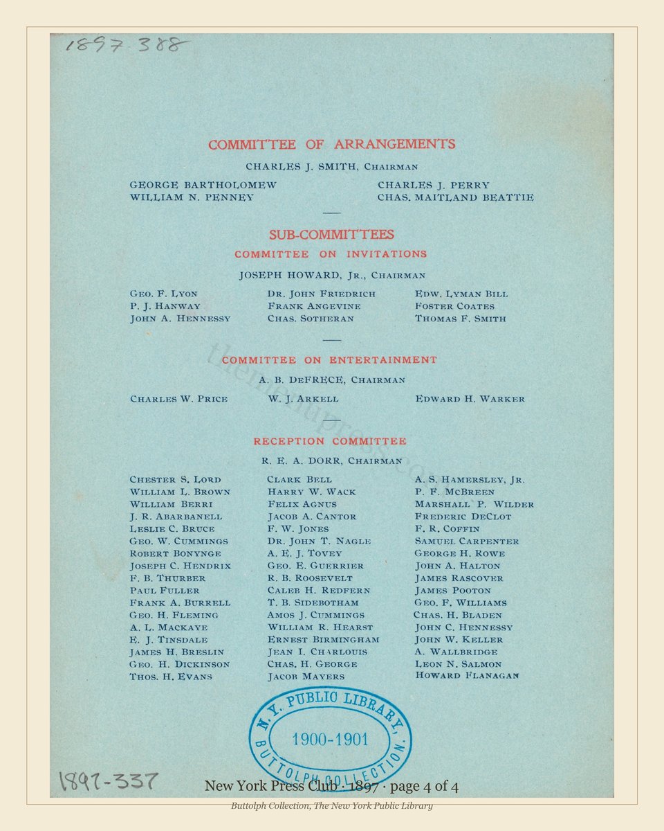 Vintage menu — page 4 of 4