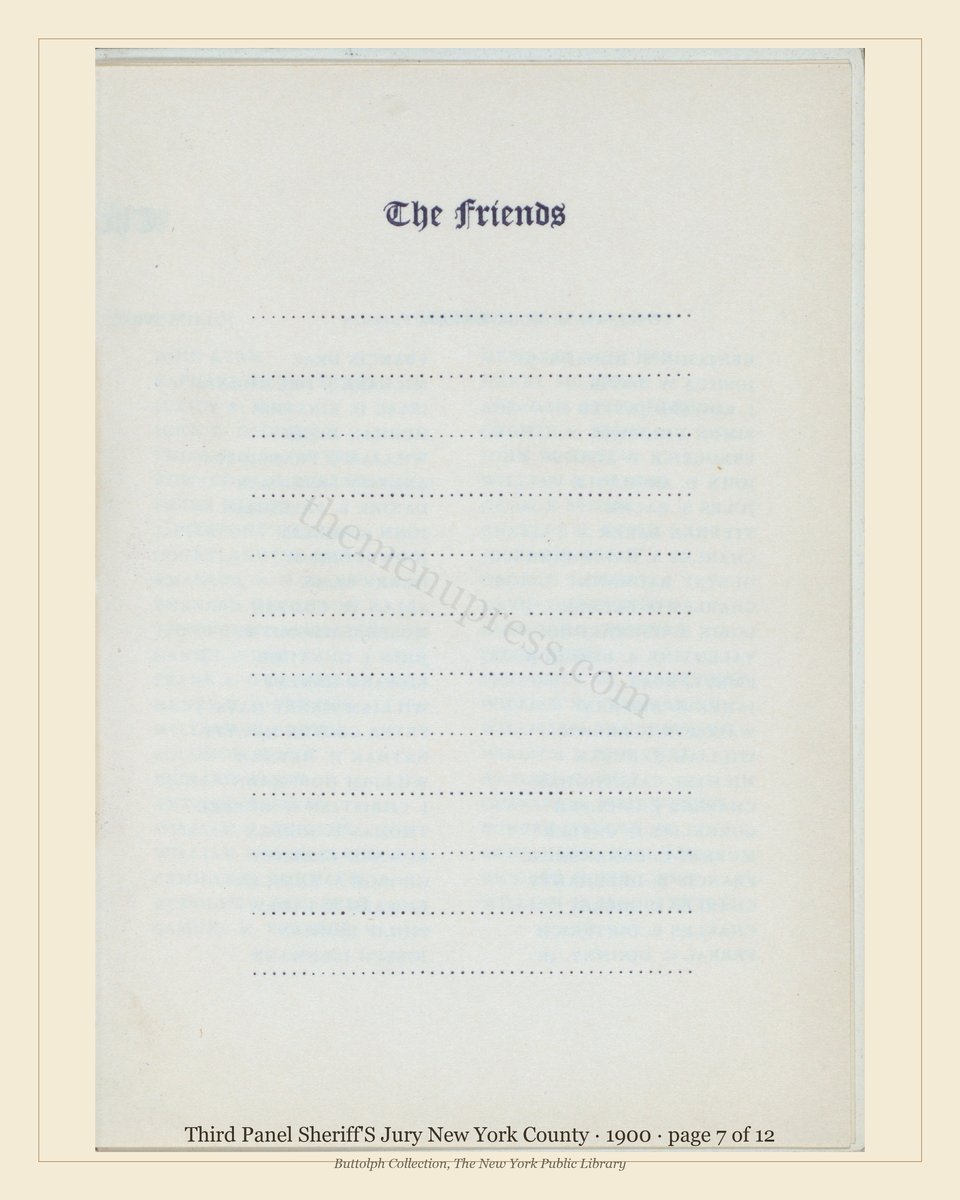 Vintage menu — page 7 of 12