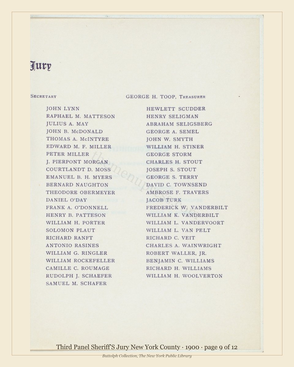 Vintage menu — page 9 of 12