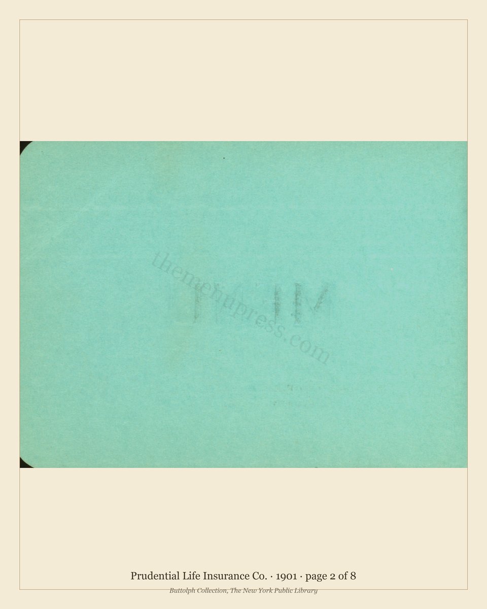 Vintage menu — page 2 of 8