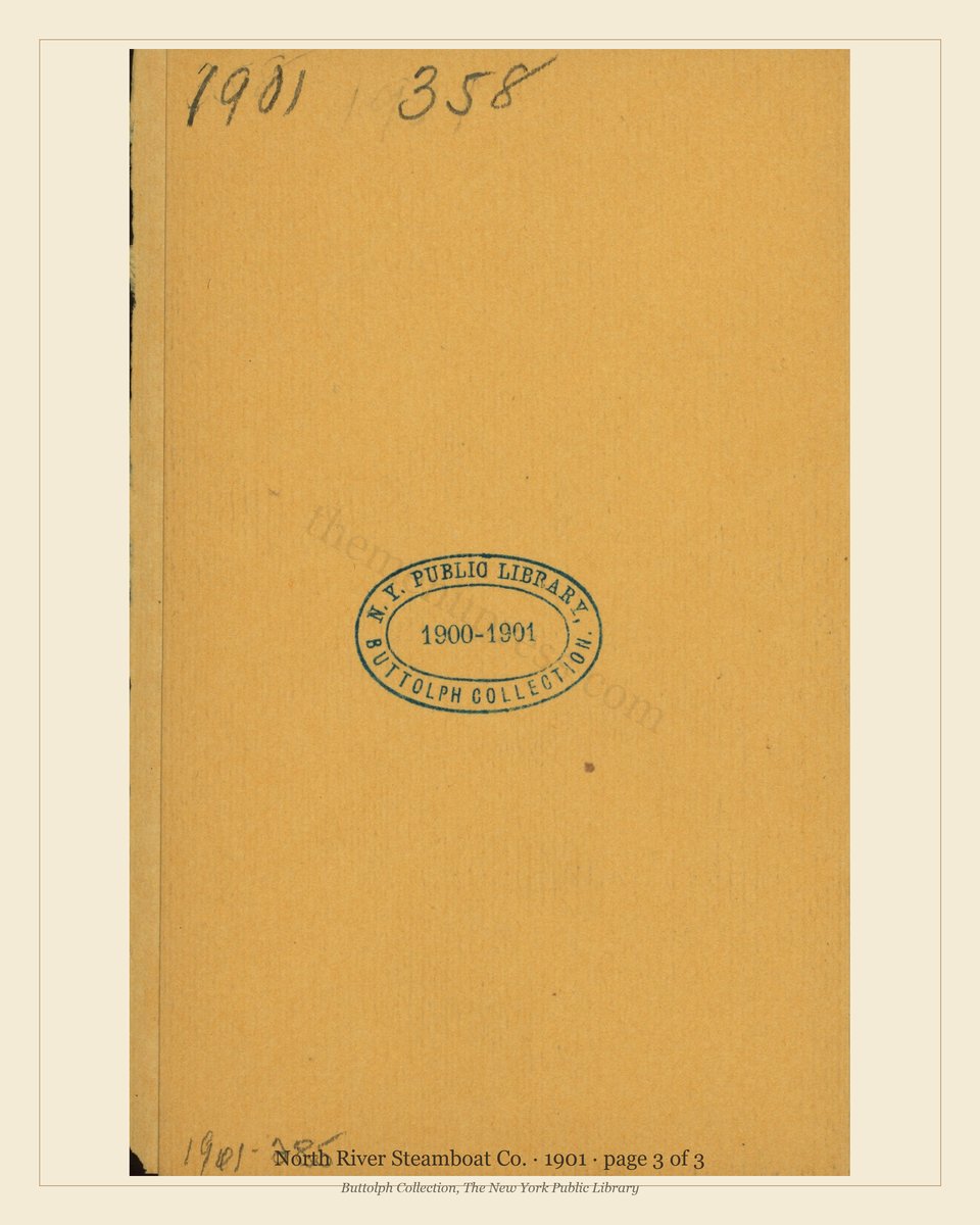 Vintage menu — page 3 of 3