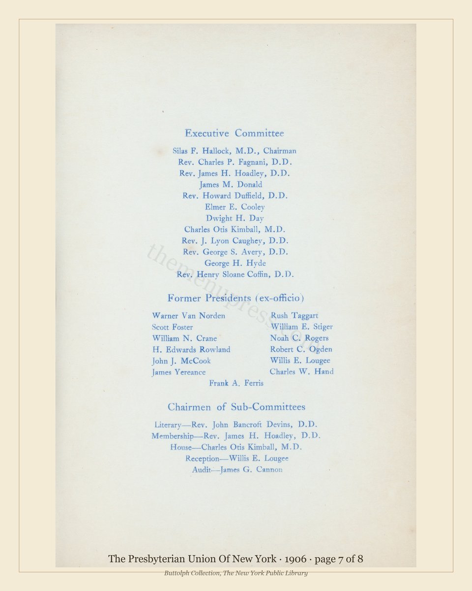 Vintage menu — page 7 of 8