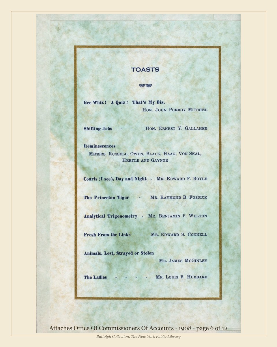 Vintage menu — page 6 of 12