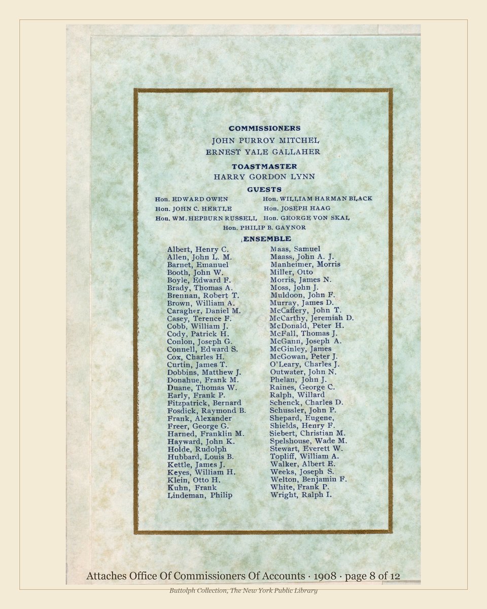 Vintage menu — page 8 of 12