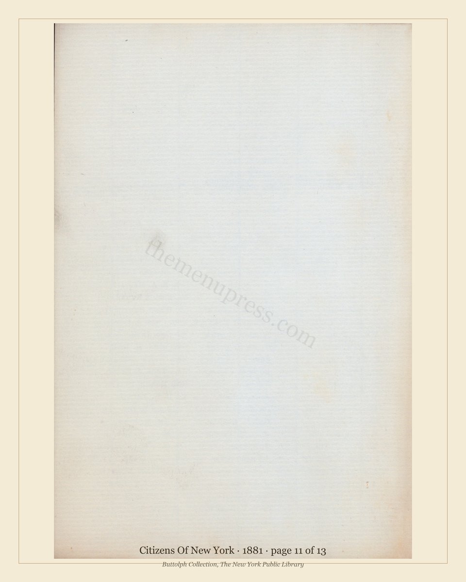 Vintage menu — page 11 of 13