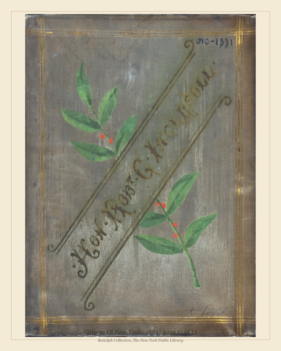 Vintage menu — page 13 of 13