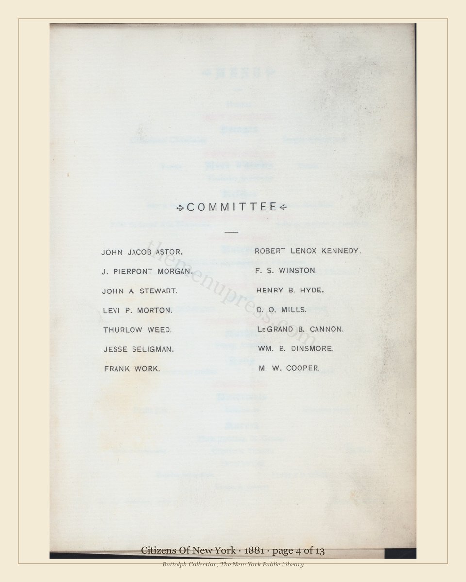 Vintage menu — page 4 of 13